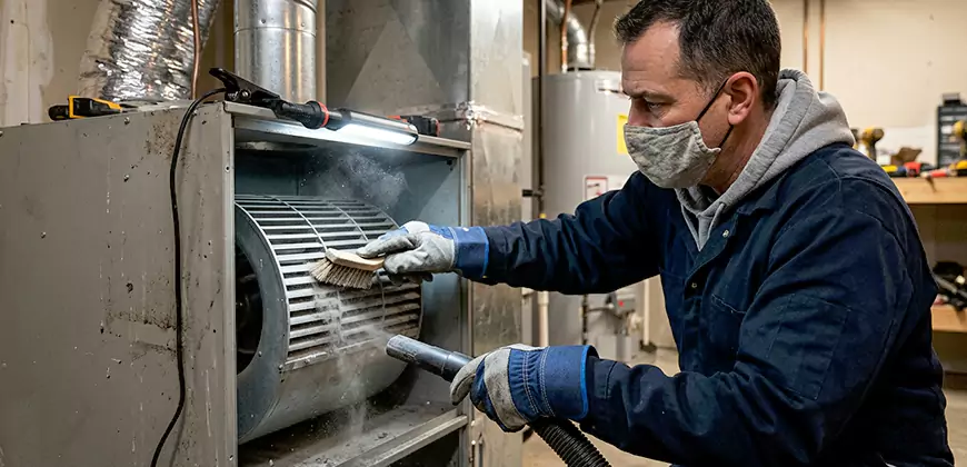 Commercial Vent Decontamination in Ellicott City