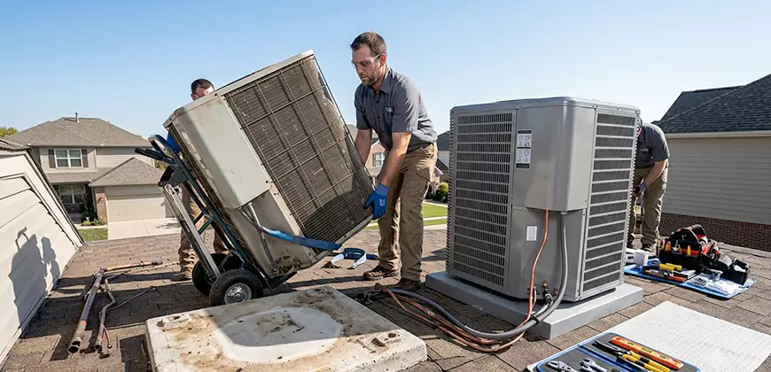 High-Efficiency Emergency Replacement in Ellicott City