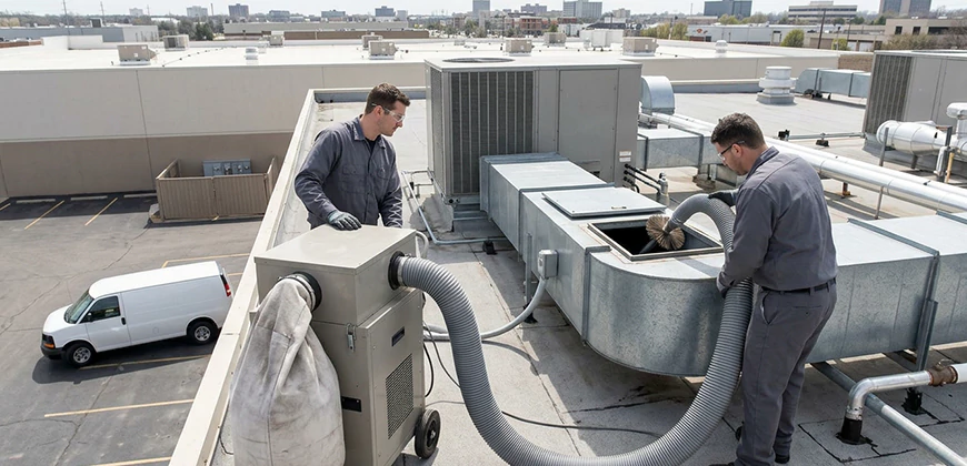 Commercial and Industrial Duct Cleaning in Ellicott City